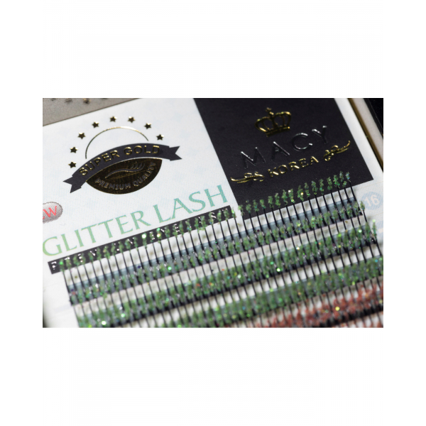 BOX Tab Extensions MACY, Glitter Lash, Super Gold Premium MACY - 1