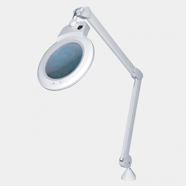 Lamp with Magnifying Glass "CHAMELEON"