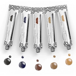 Eyebrow and eyelash tints