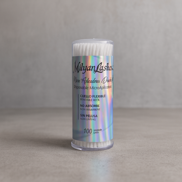 Microcepillos Aplicadores Pack-100uds. MilyanLashes