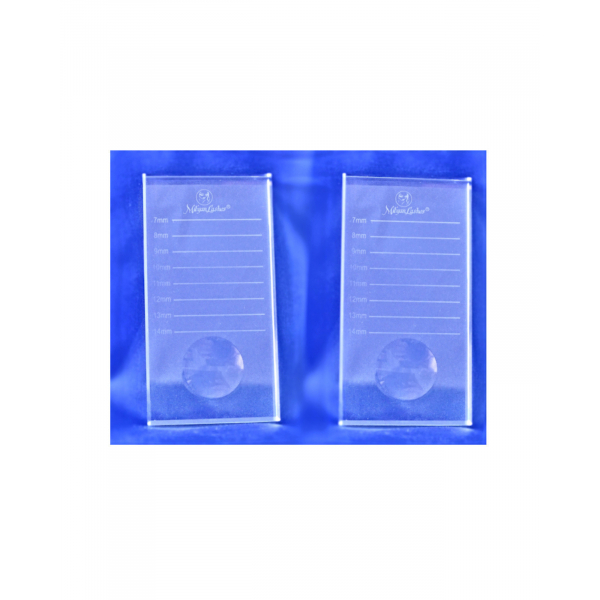 Glass extensions tabs "eyelash pallet" 1und.