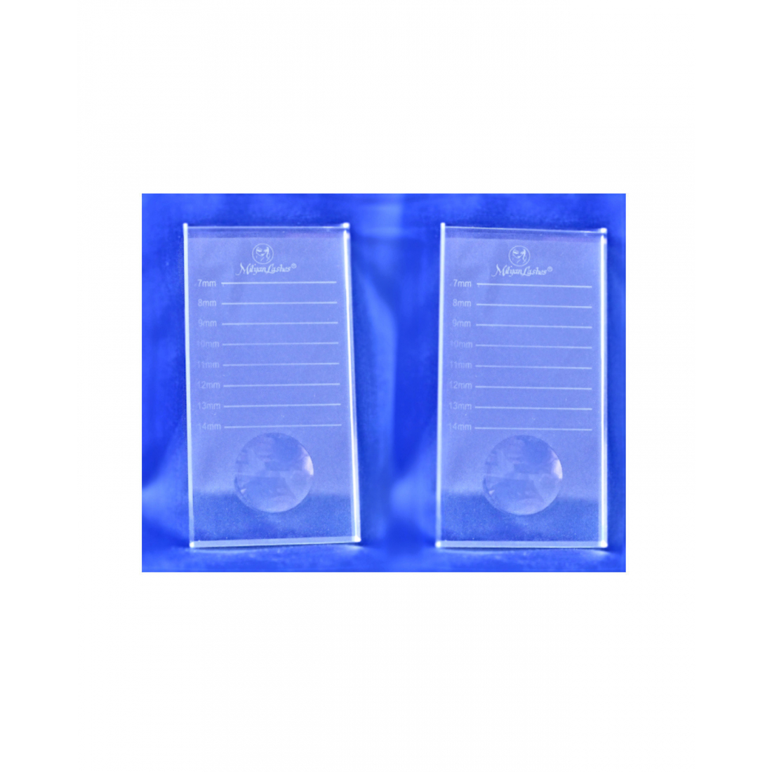 Glass extensions tabs "eyelash pallet" 1und.