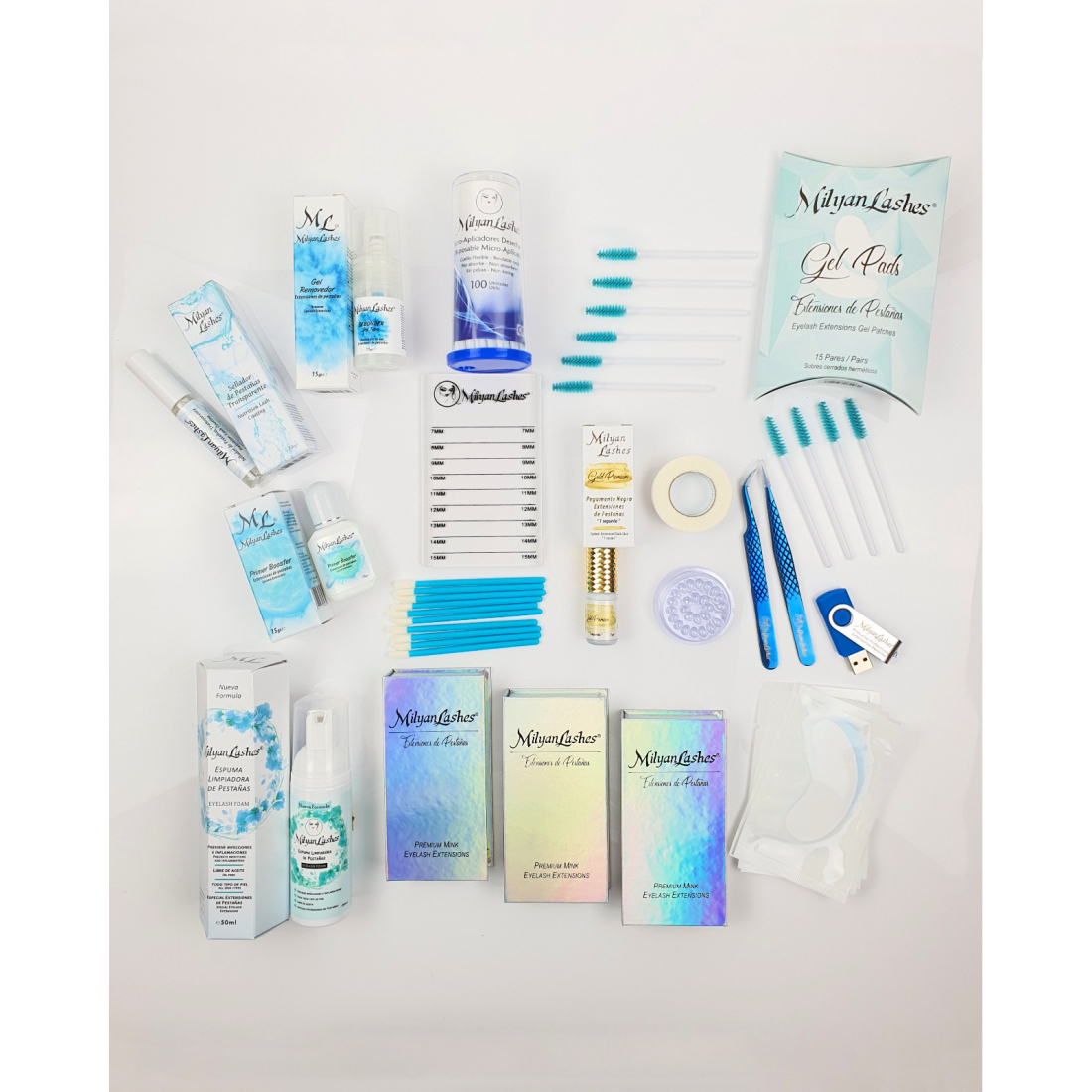 Kit Profesional Extensiones de pestañas