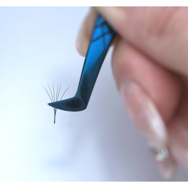 Pinza Profesional Extensiones Volumen Ruso, MilyanLashes