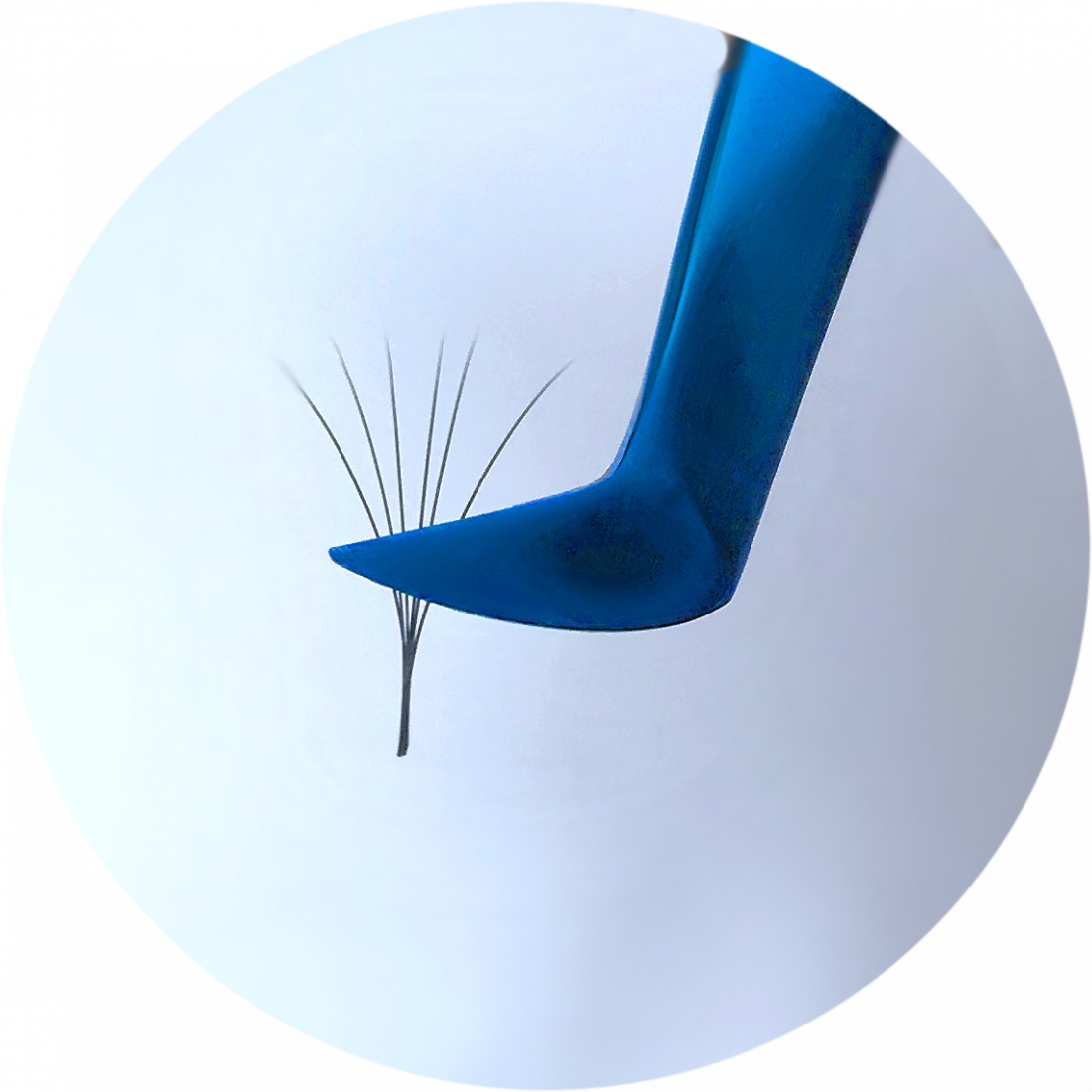 Pinza Profesional Extensiones Volumen Ruso, MilyanLashes